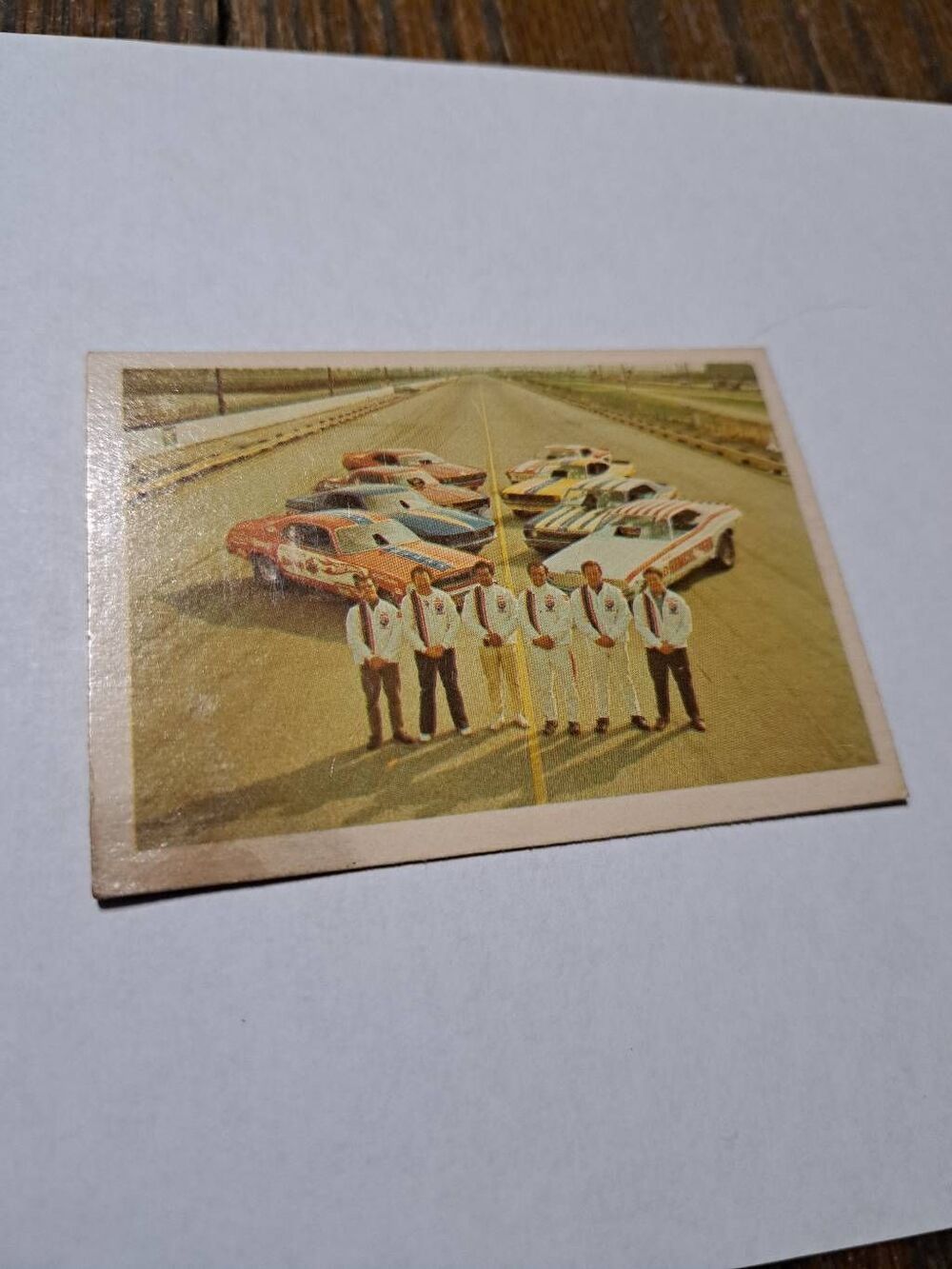 Vintage 1971 Fleer AHRA Grand American Professionals #22 Trading Card Race Car